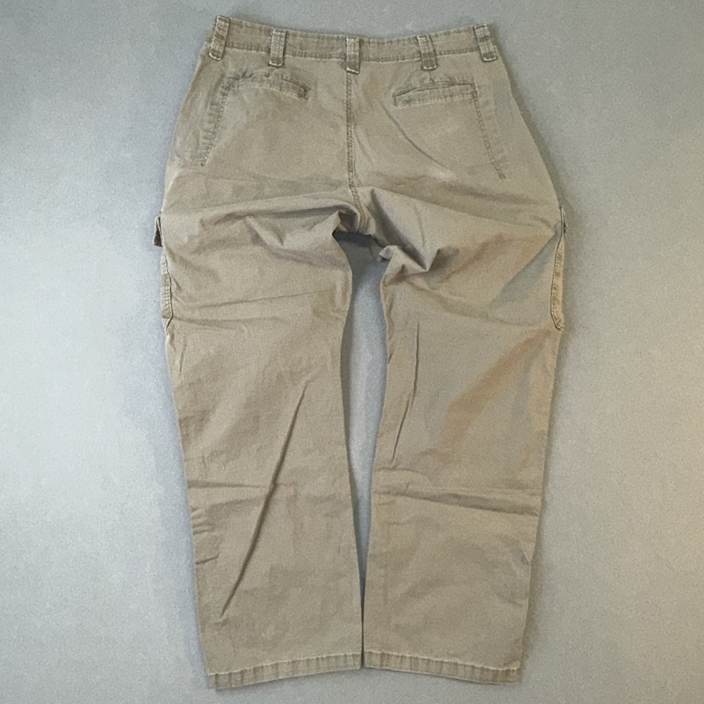 Men's Wrangler Workwear Utility Cargo Pants Tan 34x30 - Picture 2 of 6
